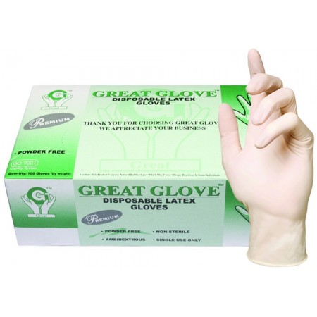 GREAT GLOVE PRE20020-XL-CSIndustrial Grade Glove, Premium, 5.5 mil - 6 mil, Powder-Free, Heavy Duty, Textured, Natural Rubber Latex, X-Large, Natural (Pack of 950)